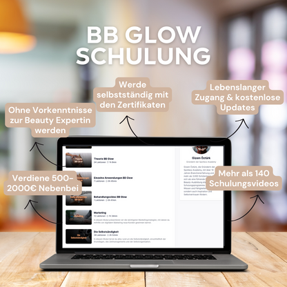 BB Glow Schulung mit Zertifikat & Business-Training